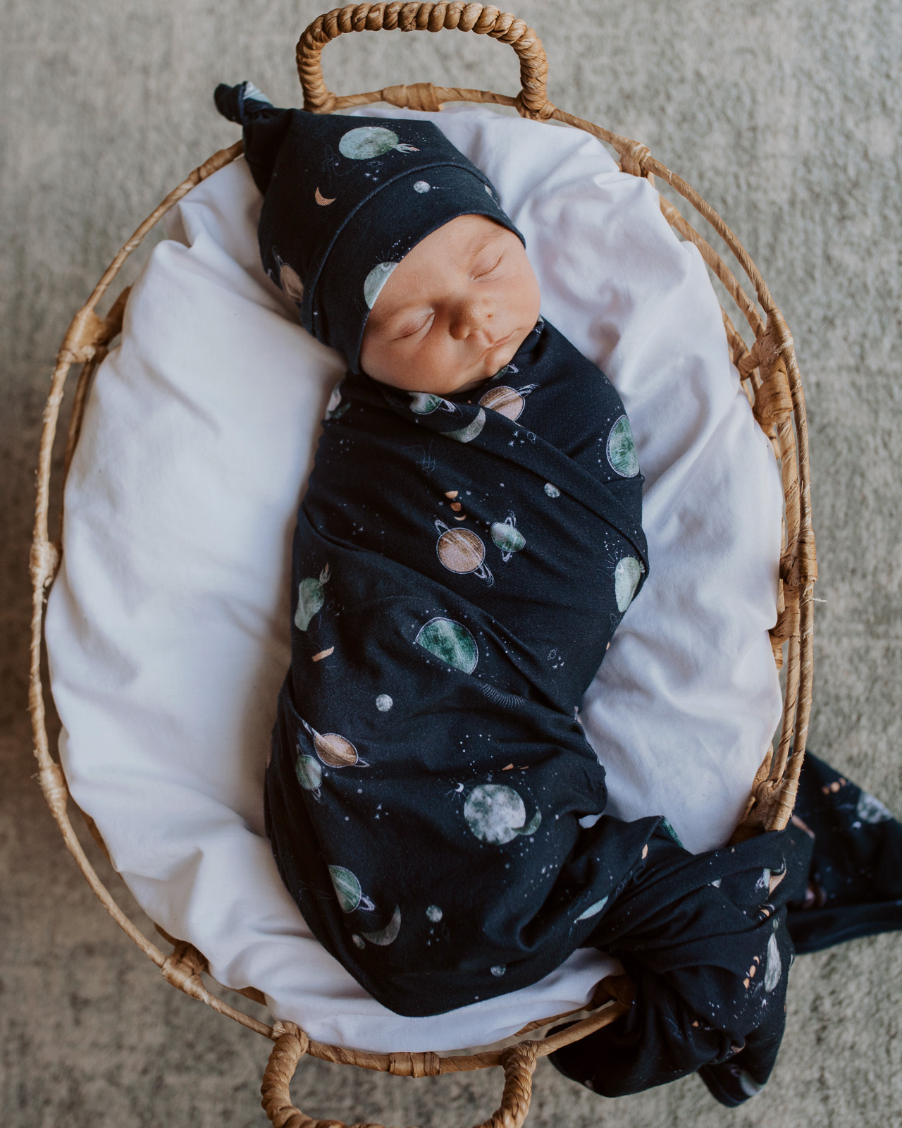 Precious Planks | Curated Baby Store Kota Kinabalu, Sabah jersey wrap – knotted beanie milky way