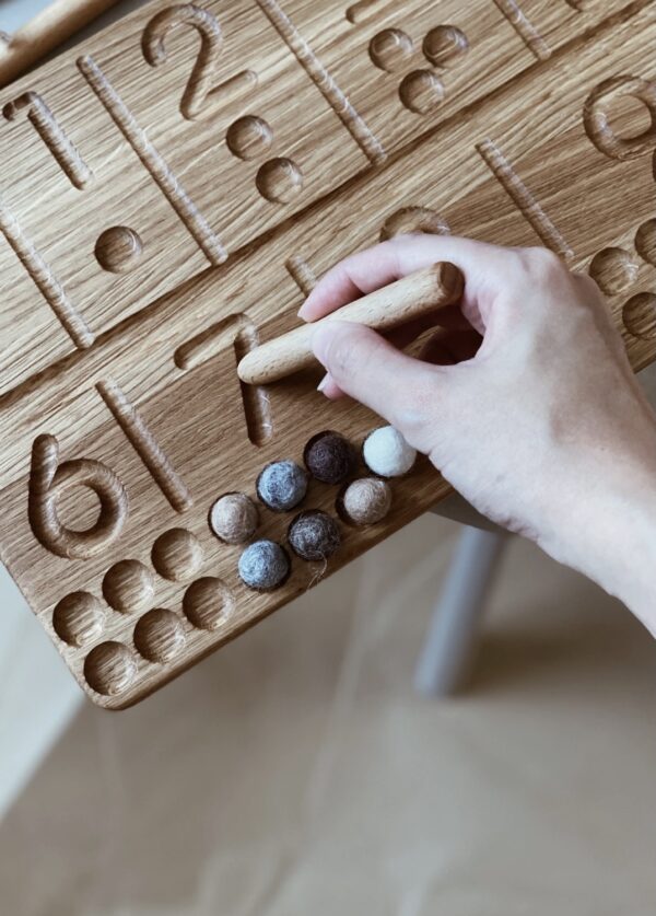 number tracing board (dot dot) (20 balls) number tracing board (dot dot) (20 balls)